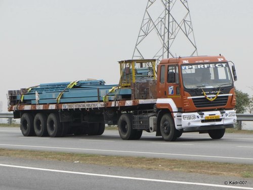 Trailer Truck Transportation